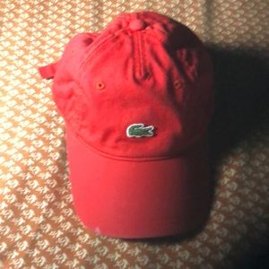 Lacoste hat, good condition, used twice